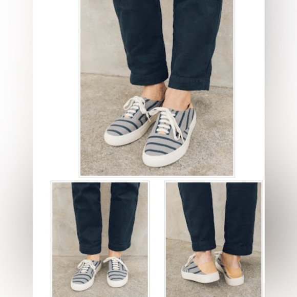 Soludos Striped Convertible Sneakers Size 9 - Picture 2 of 12